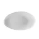 CACChina RCN-EP13 Clinton Platter, 11-1/2" L x 6-3/4" W x 1" H, Oval Porcelain, White Coupe-  Dozen 1 image