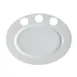 CAC China RCN-GP51 Platter, 15" L x 11-3/4" W x 1-1/4" H, Porcelain White, Dishwasher Safe - Dozen 1 image