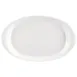 CACChina RCN-OD61 Platter, 16-1/4" L x 10" W x 1-3/4" H Oval Deep Rim Porcelain White Safe - Dozen 1 image