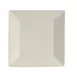 CAC China RE-SQ6 - 6" x 6" x 0.75" Square White Plate, Dishwasher, Oven & Microwave Safe - Dozen 1 image