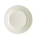 CAC China REC-6 - 6-1/2" Round Stoneware Plate, White, Rolled Edge, Dishwasher Safe, 1 Dozen 1 image