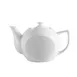 CAC China RSV-TP Roosevelt Teapot, 15 Oz, 7" L x 4" W x 4-1/2" H, Porcelain, Super White - Dozen 1 image