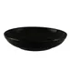 CAC China SAL-2-BLK Festiware 48 Oz Round Salad Bowl, 10-1/2" Dia x 2-1/8" H, Black Ceramic - Dozen 1 image