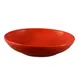 CACChina SAL-2-R 48 Oz Red Salad Bowl, 10-1/2" Dia x 2-1/8" H, Ceramic, Microwave Safe - Dozen 1 image