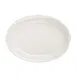 CAC China SC-13 Platter - White Stoneware, 11-5/8" L x 8-1/2" W x 1-1/2" H, Scallop Edge - Dozen 1 image
