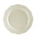 CAC China SC-8 Seville 9" Round Scallop Edge Plate, 1-1/8" High, Ceramic, American White - Dozen 1 image