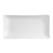 CAC China SHA-13 Sushia Platter, 12" x 6-1/4" x 1-5/8", Porcelain White, Dishwasher Safe - Dozen 1 image