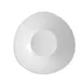 CACChina SHA-CT21 - Super White Porcelain Triangular Coupe Plate, 11" L x 11" W x 2" H - Dozen 1 image
