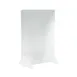CAC China SHLD-2432N Self-Standing Shield, 24"W x 32"H, Clear Acrylic, BPA-Free, No Window, Sold as Set 1 image