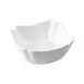 CAC China SLB-8 56oz RCN Salad Bowl, 7-3/4" Square Porcelain, Super White, Dishwasher Safe, 1 Dozen 1 image
