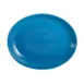 CACChina TG-13C-PCK Tango Platter, 11.5" L x 9.25" W x 1.5" H, Peacock Porcelain, Safe - Dozen 1 image