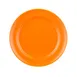 CAC China TG-16-TNG Tango Plate, 10-1/2" Dia x 1-1/2" H, Embossed Rim, Tangerine Porcelain - Dozen 1 image
