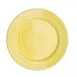 CAC China TG-6-SFL Tango Plate, 6-1/2" Dia. x 7/8" H, Round, Embossed Rim, Porcelain, 1 Dozen 1 image