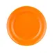CAC China TG-7-TNG Tango Plate – 7-1/2" Dia., 1" H, Round, Embossed Rim, Tangerine Porcelain – 1 Dozen 1 image
