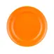 CACChina TG-9-TNG Tango Plate – 9-7/8" Dia × 1-1/4" H, Embossed Rim, Tangerine Porcelain – 1 Dozen 1 image