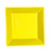 CACChina TG-B6-SFL Tango Bowl – 15 oz., 6"×6"×1.5", Square, Embossed, Sunflower Porcelain – 1 Dozen 1 image