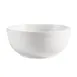 CACChina TGO-18 Salad Bowl 15 Oz 5-7/8" Dia x 2-3/8" H Round Embossed Porcelain Bone White - Dozen 1 image
