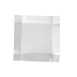 CAC China TMS-16 Square Plate, 10"Lx10"Wx1-3/8"H, Porcelain White, Dishwasher/Oven/MW Safe - Dozen 1 image