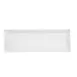 CAC China TMS-61 Platter, 16" L x 5-1/2" W x 1-1/4" H, Porcelain, White, Dishwasher Safe - Dozen 1 image