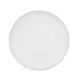 CAC China TST-W23 Plate – 12-1/2" Dia x 1-1/4" H, Round Wide Rim, White Porcelain - Dozen 1 image