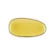 CAC China TUS-614-SFL Platter, 13" x 6-1/2" Oval Porcelain Sunflower Glaze Dishwasher Safe - Dozen 1 image