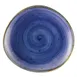 CACChina TUS-8-BLU Plate 8-1/4" x 7-3/4", Porcelain Starry Blue, Dishwasher/Oven Safe - Dozen 1 image