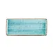 CAC China TUS-RT41-TQS Tucson Platter, 14" L x 6" W x ½" H, Porcelain Turquoise - Dozen 1 image