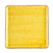 CACChina TUS-SQ21-SFL - Plate, 12" x 12" x 3/4" Porcelain Sunflower Curved Dishwasher - Dozen 1 image