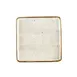 CACChina TUS-SQ8-BGE Plate 8-1/4" L x 8-1/4" W 1/2" H Porcelain Desert Beige Dishwasher - Dozen 1 image