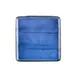 CACChina TUS-SQ8-BLU Starry Blue Porcelain Plate 8-1/4" x 8-1/4" x 1/2" Dishwasher Safe - Dozen 1 image