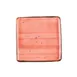 CACChina TUS-SQ8-CRL Tucson Square Plate 8-1/4"x8-1/4"x1/2", Porcelain Coral, Reactive Glaze - Dozen 1 image