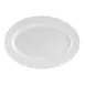 CACChina UVS-14 Platter, 13" L x 7-5/8" W x 1" H Oval Porcelain White, Dishwasher Safe - Dozen 1 image