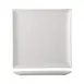 CAC China VCT-16 Victoria Plate, 10" x 10" x 7/8" Square Coupe Rim, Porcelain, Bone White - Dozen 1 image