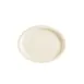 CAC China WAS-14 Washington Platter Ceramic White 13-1/8" L x 10-7/8" W x 1-1/4" H, Narrow Rim - Dozen 1 image