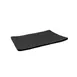 CACChina XCLD-RT12 Cloud Platter – 10"W x 6-7/8"D x 1"H, Matte Black China Curved Med Rim – 1 Dozen 1 image