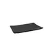 CAC China XCLD-RT33 Cloud Platter – 8"W x 5-1/2"D x 7/8"H, Matte Black, Curved Edge, China 1 Dozen 1 image
