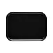 CACChina XHDS-RT12-K Hudson Matte Black China Platter 10"W x 7-1/8"D x 3/4"H, Rectangular, 1 Dozen 1 image