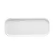 CACChina XHDS-RT313-W Hudson Platter, 12-1/4"W x 5"D x 7/8"H, Rect, Matte White, Medium Rim 1 Dozen 1 image