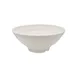 CAC China XSHL-BR8 Seashell Bowl, 40oz, 8" Dia. x 3-1/4" H, Round, White China, 1 Dozen 1 image