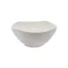 CAC China XSHL-Q8B Seashell Bowl, 40oz, 7-1/2"W x 7-1/2"D x 3-3/8"H, Square White China - Dozen 1 image