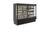 Hussmann MD8DA - 96.5" W x 80.6" H 3-Section Glass Door Merchandiser, Black Finish, R290, LED Lighting 1 image