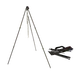 Lodge ATP2 Dutch Oven Tripod, 40-60" Adjustable Legs, 36" Chain, 1/2" Bar Stock Steel, Black 1 image
