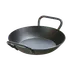 Lodge CRS8DLH Skillet – 8" Dia., 2-25" H, Riveted Dual Handles, Carbon Steel, Induction Ready, USA 1 image