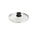 Lodge GL8 Lid – 8-1/4" Domed Tempered Glass Cover, Dishwasher & 400°F Oven Safe, Silicone Knob 1 image