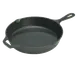 Lodge L10SK3 Skillet – 12-9/16" Round Cast Iron, 2-1/4" H, Helper Handle, Induction Ready 1 image