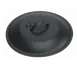 Lodge L8IC3 Cast Iron Lid, 10-1/4" Dia., Domed Self-Basting Cover, Seasoned Oil, Made in USA 1 image