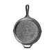 Lodge L8SKFLAG Skillet - 10-11/16" Round Cast Iron Grill Plate, 2-1/10" High, American Flag Design 1 image