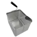 Omcan USA 49150 (49150) Pasta Cooker Basket, Rectangular, with Two Handles 1 image