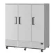 RefrigerationX XBF72-3-N 77-3/4" 3-Solid Door Reach-In Freezer, Bottom Mounted, 65.8 cu. ft. 1 image