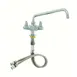 T&S Brass 5F-2SLX10A Equip Faucet, Deck Mount, Swivel, 8-5/16" H, 10-1/8" Spread 1 image